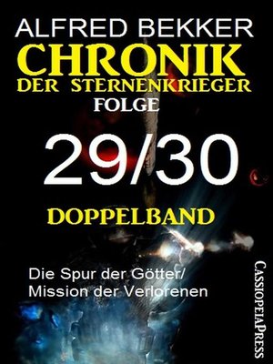 cover image of Chronik der Sternenkrieger Folge 29/30--Doppelband
